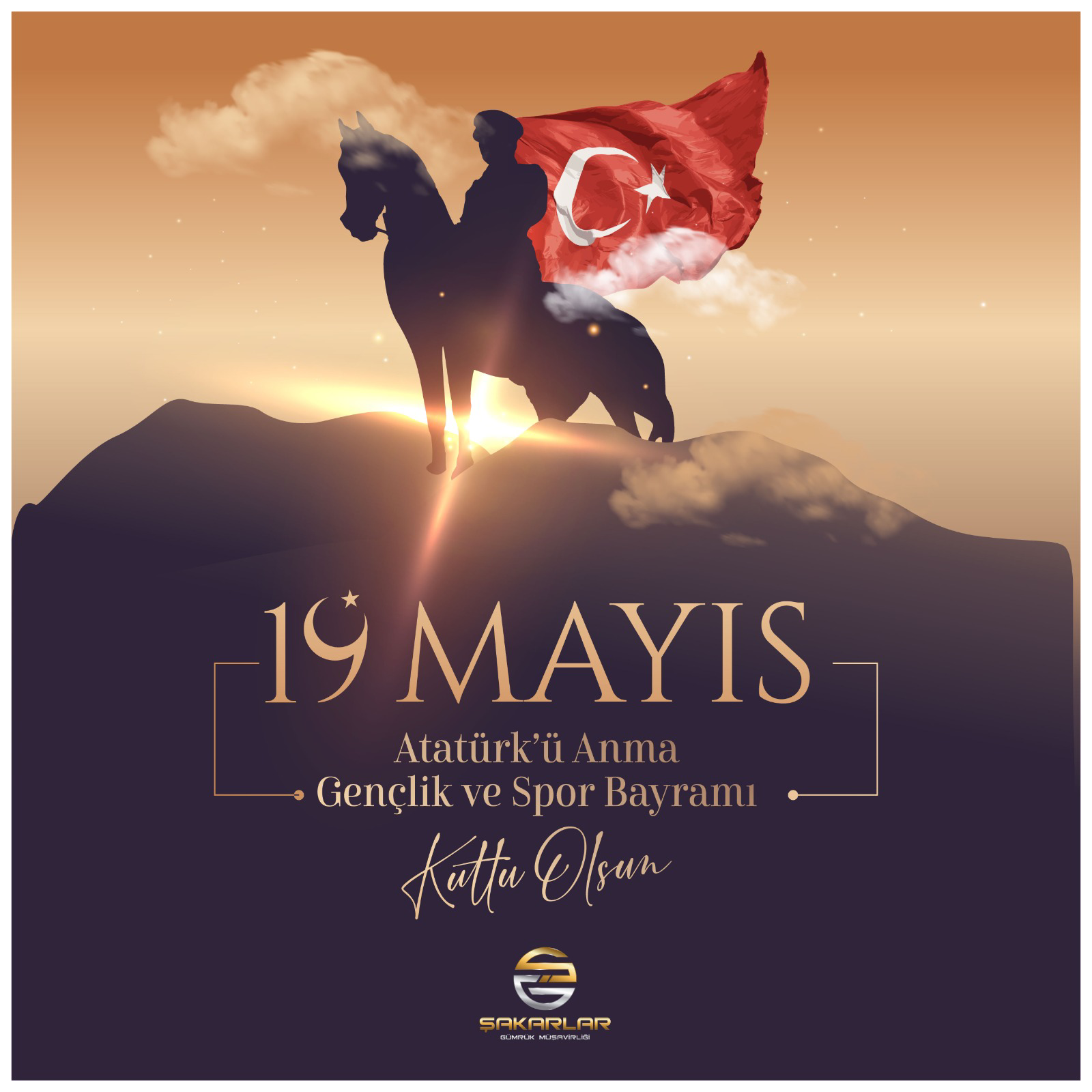 19 Mayıs Atatürk'ü Anma ve Gençlik ve Spor Bayramı Kutlu Olsun...